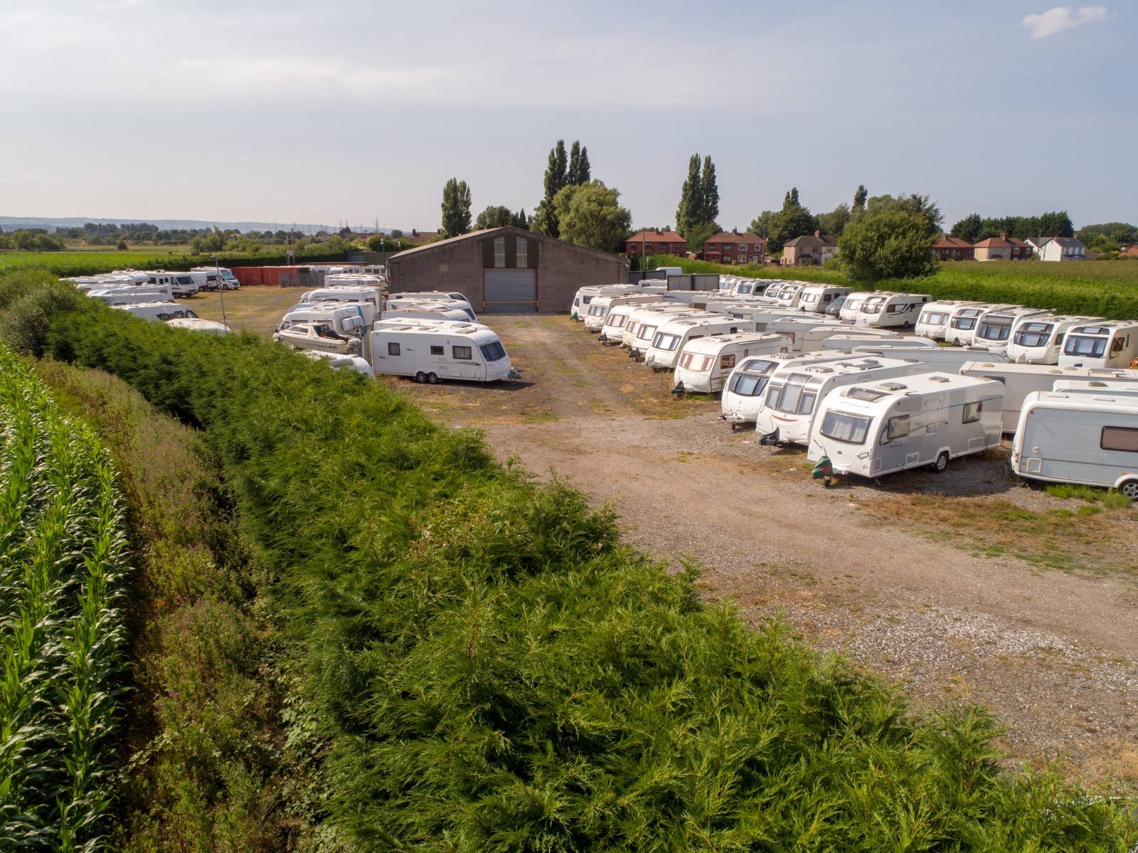 caravan storage vans